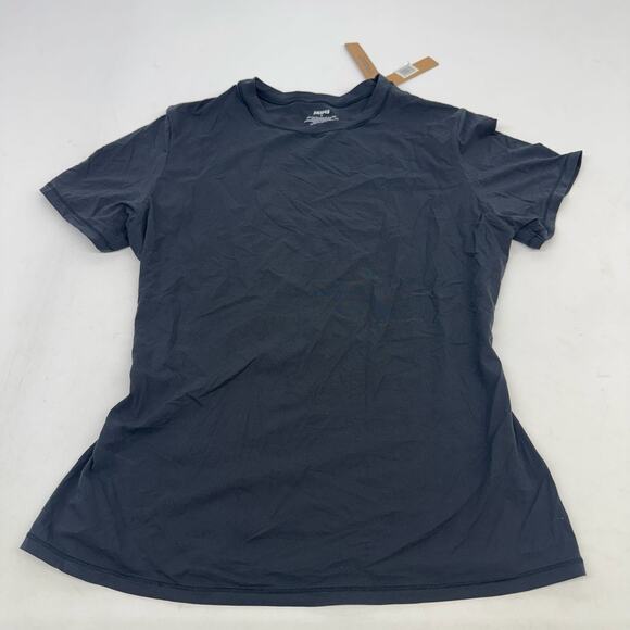 SKIMS Fits Everybody Black T-Shirt Size M New - Picture 1 of 3